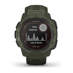 Смарт-годинник Garmin Instinct Solar Tactical MOSS. Олива 8