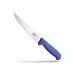 Ніж Victorinox кухонний Fibrox обвалочный 18 см, синій, клинок 180 мм