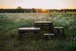 Стул Tribe Camp Chair High пластиковий, Оливковый 16