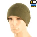 Шапка M-Tac Watch Cap Premium фліс (250г/м2) with Slimtex National Guard, олива