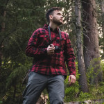Куртка Frontier Tartan. Красный 6