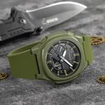 Годинник Skmei 2091AGBK, Армійський зелений/Чорний 3