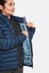 Куртка утеплена жіноча Rab Cirrus Jacket Wmns, Black 7