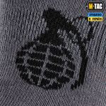 Шкарпетки M-Tac літні легкі Grenades, Темно-сірий 6 Шкарпетки M-Tac літні легкі Grenades, Темно-сірий 6