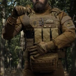 Одинарный закрытый подсумок с клапаном под магазин АК/АR. Койот. 6 Одинарный закрытый подсумок с клапаном под магазин АК/АR. Койот. 6