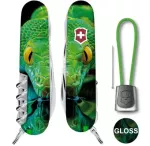 Ніж Victorinox Swiss Army Huntsman Zodiac Зелена дерев'яна змія 2 Ніж Victorinox Swiss Army Huntsman Zodiac Зелена дерев'яна змія 2