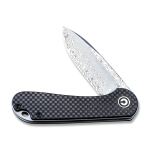 Ніж складаний Civivi Elementum Damascus / Carbon Fiber & G10, темно-сірий 3