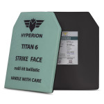 Титано-керамічна бронеплита 6 класу Hyperion. Вага 4.7 кг. Розмір XL (28.5х35 см) 2