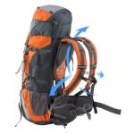 Рюкзак туристичний Naturehike NH70B070-B, 70 л + 5 л, помаранчевий 3 Рюкзак туристичний Naturehike NH70B070-B, 70 л + 5 л, помаранчевий 3