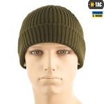 Шапка в'язана M-Tac 100% акрил Dark Олива 2