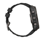 Смарт-годинник Garmin Fenix 8, 51mm, AMOLED, Glass/SS, SlateGray Steel/Black, BlkBnd, GPS. Чорний 11