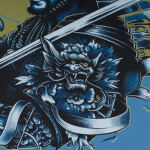 Футболка с рисунком "Samurai" Indigo 5
