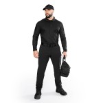 Поло Camotec Patrol 2.0 Long CoolPass Pique LT. Черный 2 Поло Camotec Patrol 2.0 Long CoolPass Pique LT. Черный 2