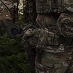 Подсумок под гранату. Крепление Molle. Cordura 1000. Мультикам 3