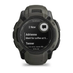 Смарт-годинник Garmin Instinct 2X Solar Moss. Темна Олива 5