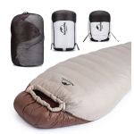 Спальник Naturehike Snowbird NH20YD001 L коричневий (пух 560 г) 6 Спальник Naturehike Snowbird NH20YD001 L коричневий (пух 560 г) 6
