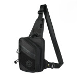 Сумка M-Tac Sling Pistol Bag Elite Hex с липучкой. Черный