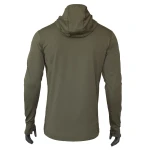 Лонгслив с капюшоном Chiton Air Hood Camotec. Олива 2