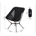 Стілець складаний Naturehike Yamami YL01 Чорний (M) 2 Стілець складаний Naturehike Yamami YL01 Чорний (M) 2