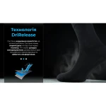 Носки водонепроницаемые Dexshell Ultra Thin Crew BLK. Черный 3