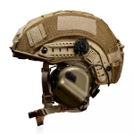 Комплект: кевларовий шолом Fast IIIA+активні навушники M31H+кавер. Койот 3 Комплект: кевларовий шолом Fast IIIA+активні навушники M31H+кавер. Койот 3