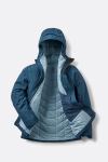 Женская теплая мембранная куртка Rab Xenon Shield Jacket Wmns, Tempest Blue 3 Женская теплая мембранная куртка Rab Xenon Shield Jacket Wmns, Tempest Blue 3