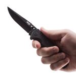 Розкладний ніж SOG Salute, Black 6