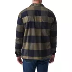 Куртка тактическая демисезонная "5.11 Tactical® Seth Shirt Jacket" Ranger Green Plaid 2