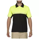 Футболка поло велопатрульна "5.11 Bike Patrol Short Sleeve Polo" High-Vis Yellow