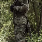 Каремат для сидіння розкладний потрійний. Cordura 500D. Мультикам 14 Каремат для сидіння розкладний потрійний. Cordura 500D. Мультикам 14