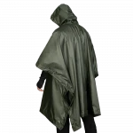 Пончо Piligrim. Вологостійке з військовим забарвленням. Темна олива 3 Пончо Piligrim. Вологостійке з військовим забарвленням. Темна олива 3