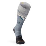 Шкарпетки чоловічі Smartwool Snowboard Full Cushion Mountain Geo Pattern OTC, Pewter Blue 2 Шкарпетки чоловічі Smartwool Snowboard Full Cushion Mountain Geo Pattern OTC, Pewter Blue 2
