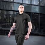 Поло M-Tac Elite Tactical Coolmax Чорний, black 5 Поло M-Tac Elite Tactical Coolmax Чорний, black 5