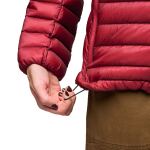 Жіночий легкий пуховик для трекінгу Black Diamond W Approach Down Hoody, Mineral Red 5 Жіночий легкий пуховик для трекінгу Black Diamond W Approach Down Hoody, Mineral Red 5