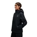 Гірськолижна жіноча мембранна куртка Black Diamond W Recon Stretch Shell, Black 3 Гірськолижна жіноча мембранна куртка Black Diamond W Recon Stretch Shell, Black 3
