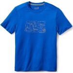 Футболка чоловіча Smartwool Merino 150 Backpacker's Tee, Bright Blue