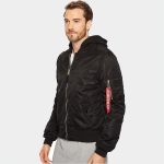 Куртка Alpha Industries MA-1 Natus Bomber Jacket. Черный