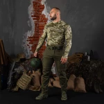 Кофта-лонгслив Thorax Pro LVL1 SJ, Camotec. Пиксель (мм-14) 2