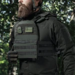 Бронежилет 5 класса (M.V.P.). Вес 4.6 кг. Керамические плиты 1.86 кг. Олива 12