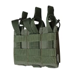 Тройной эластичный подсумок для магазинов АК/АR открытого типа с креплением MOLLE. Олива 2 Тройной эластичный подсумок для магазинов АК/АR открытого типа с креплением MOLLE. Олива 2