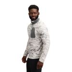 Кофта флісова чоловіча Black Diamond M Rift HZ Fleece Jacket, Relief/Alloy/Steel Grey 4