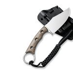 Ніж фіксований Civivi Midwatch C20059B-2 Коричневий Micarta N690 4