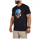 Футболка з малюнком "5.11 Tactical USA Skull" Black 3 Футболка з малюнком "5.11 Tactical USA Skull" Black 3