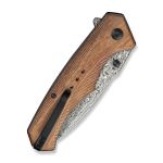 Ніж складаний Civivi Photonix Damascus / Guibourtia Wood (9.4 см), коричневий 5 Ніж складаний Civivi Photonix Damascus / Guibourtia Wood (9.4 см), коричневий 5