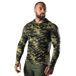 Лонгслів Chiton Air Hood Pixel Green