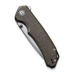 Ніж складаний Civivi Brazen D2 Micarta Зелений 6