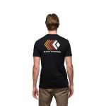 Футболка чоловіча Black Diamond M Faded SS Tee, Black 4