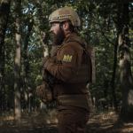 Бронежилет збільшений 4 класу (PRO) L. Вага 6.3 кг. Керамічні плити 2.5 кг. Койот 7