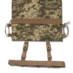 Каремат для сидіння розкладний потрійний 1-го класу захисту. Cordura 500D. Піксель (мм-14) 9 Каремат для сидіння розкладний потрійний 1-го класу захисту. Cordura 500D. Піксель (мм-14) 9