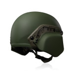 Захист боковий балістичний захист для шоломів без вух (типу FAST, TOR, ARCH). Олива 5